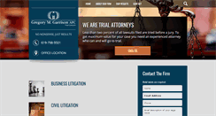 Desktop Screenshot of garrisontriallawyers.com