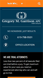 Mobile Screenshot of garrisontriallawyers.com